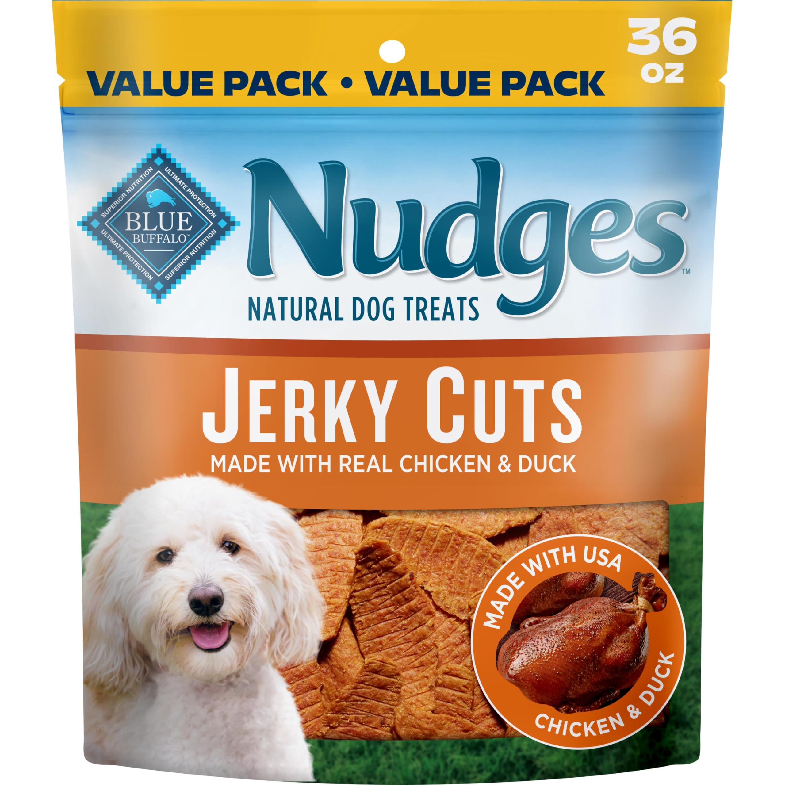 【美品】motto_kuma dog blue Amazon.com : Blue Buffalo Nudges Chicken & Duck Jerky Cuts Natural